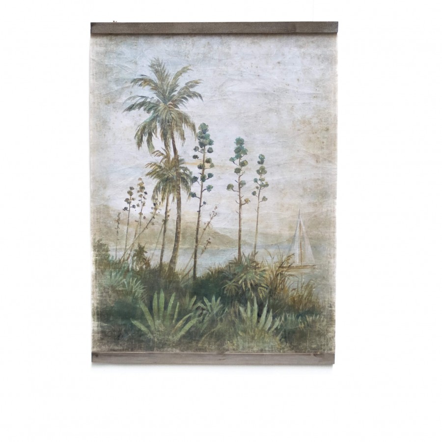 PALMS & ALGAVES (90x120cm)